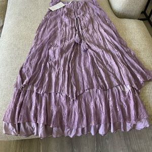 Purple Boho/Maxi skirt